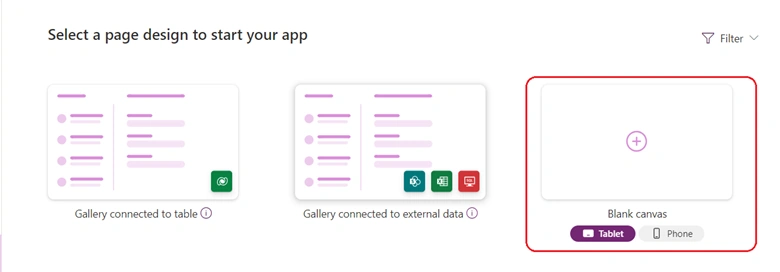 Canvas app