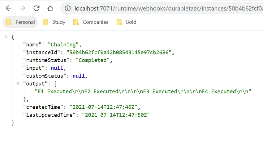 Durable Functions - Patterns - Function chaining