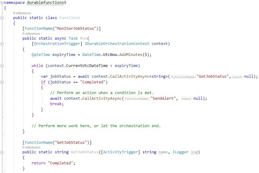 Durable Functions - Patterns - Monitor