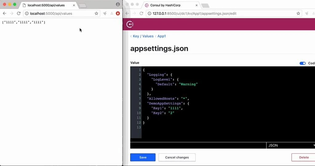 Dynamic ASP.NET Core Configurations With Consul KV