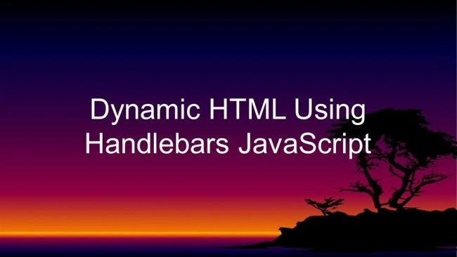 Dynamic HTML