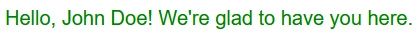 HTML Content