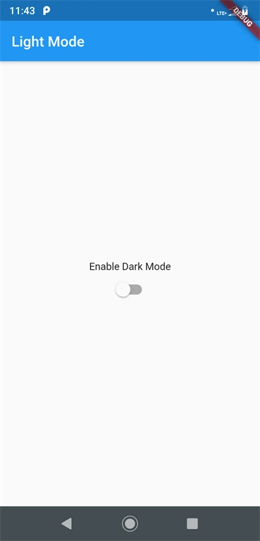 Dynamic Theme In Flutter Using Provider