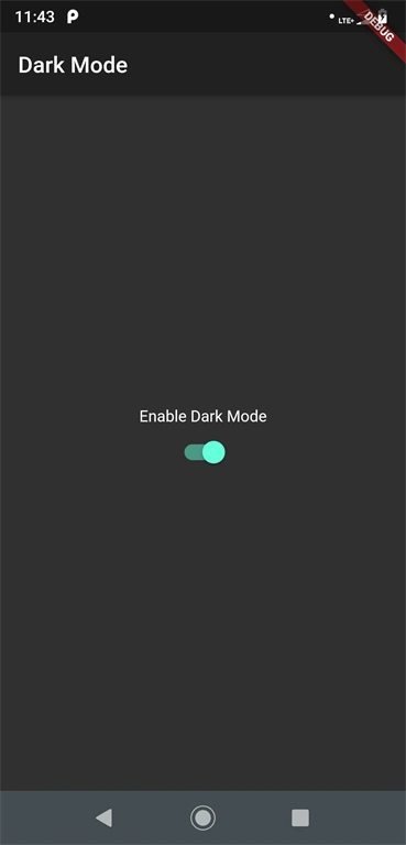 Dynamic Theme In Flutter Using Provider