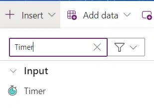 Insert Timer Control