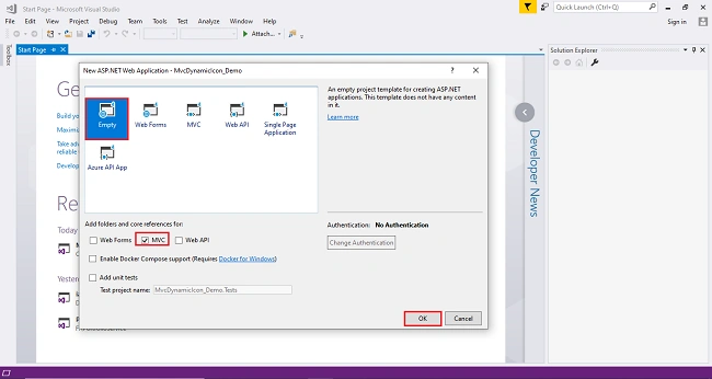 Dynamically Add Font Awesome Icon In ASP.NET MVC