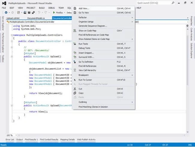 Adding upload View