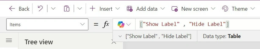 Dropdown Control