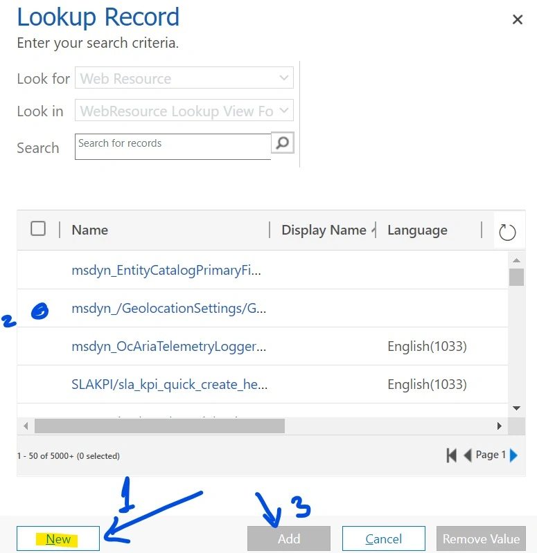 Lookup Record
