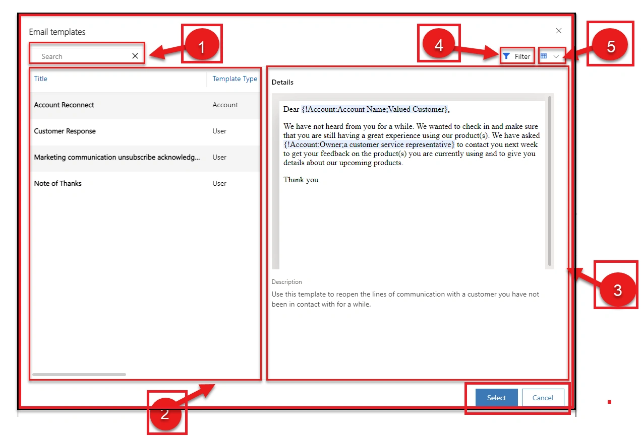 Dynamics 365 - Enhanced Email Templates - Wave 2