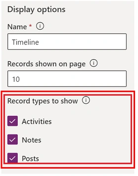Dynamics 365 – Timeline Control – Wave 2 Enhanced Feature