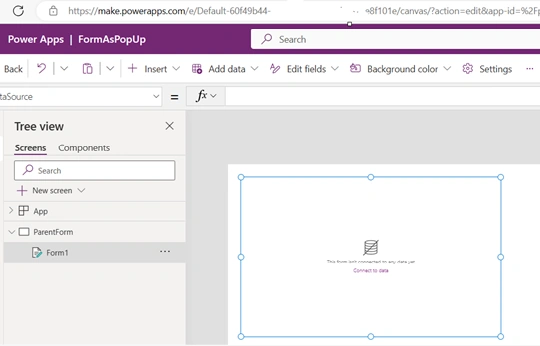 Create SharePoint New or Edit Form Using PowerApps
