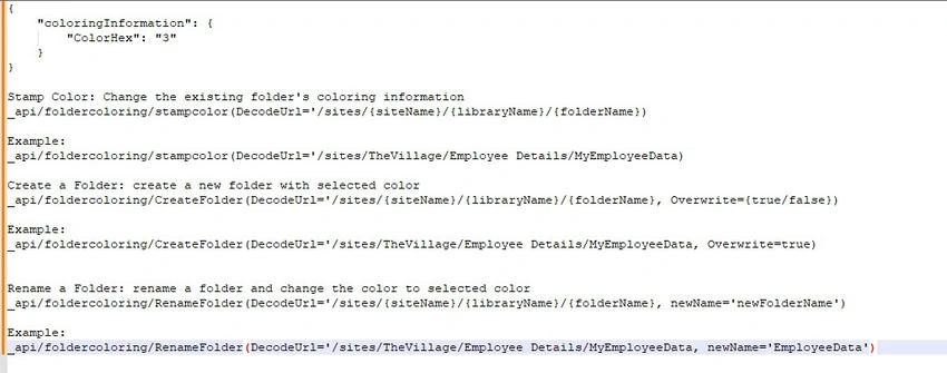 Hex code
