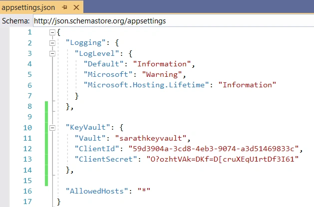Appsettings