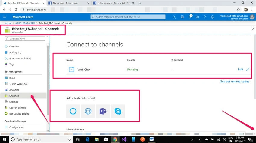 Azure portal