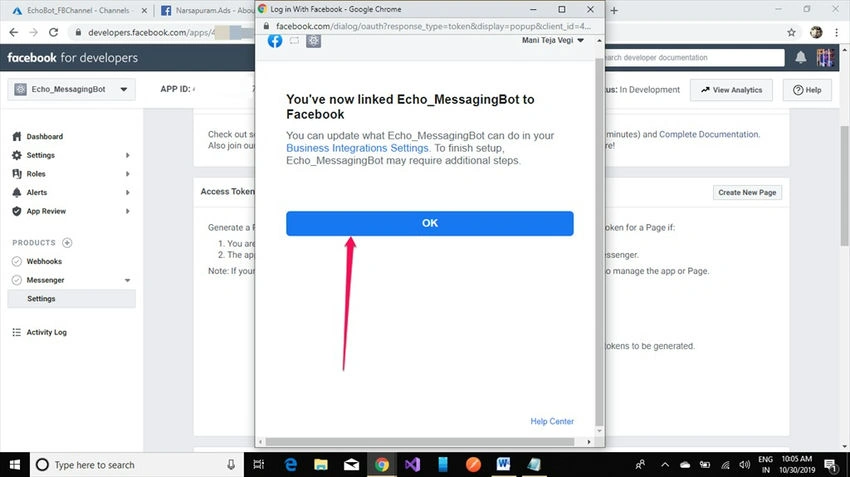 Facebook developer