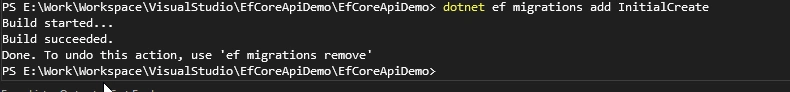 EF Core in .NET 7 API