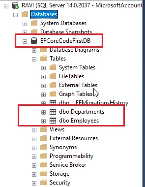 EF Core in .NET 7 API