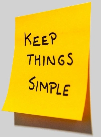 Keep it Simple