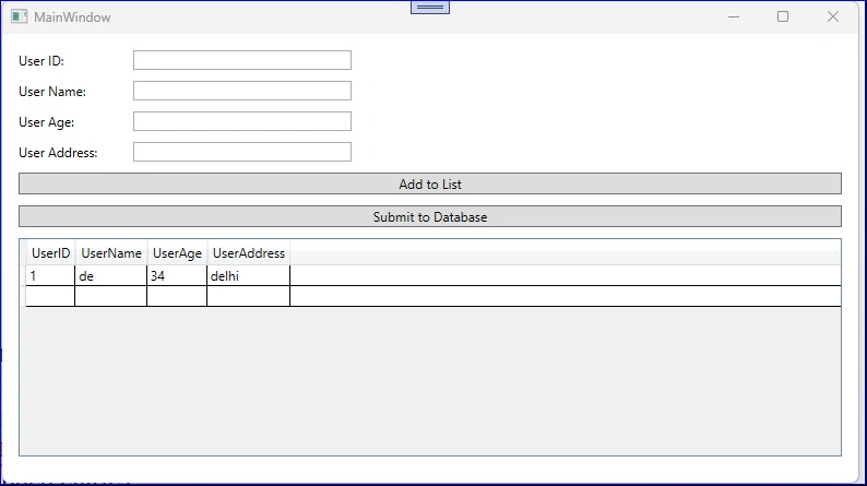 Application View