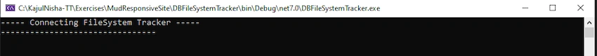 monitor a directory in Windows 10 using C# and .NET