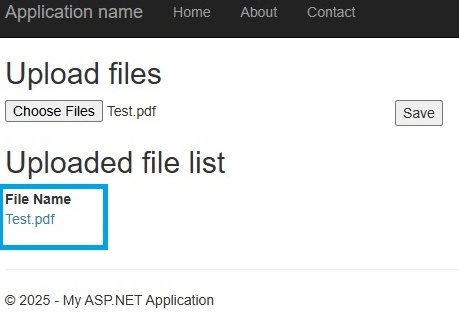 File Upload