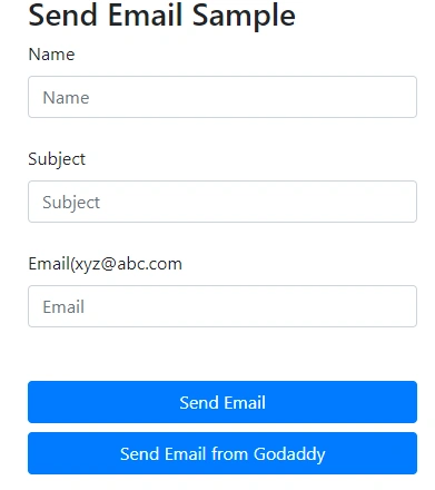 Email Send Using ASP.Net With C#
