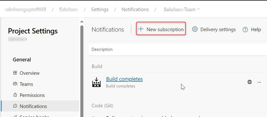 New Subscription