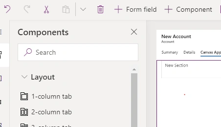 Embed Canvas App In A Model Driven App