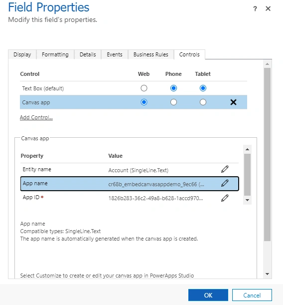 Embed Canvas App In A Model Driven App