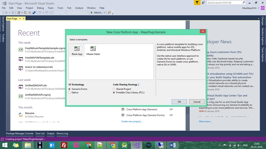 Embedding QR Code Scanner in Xamarin.Forms