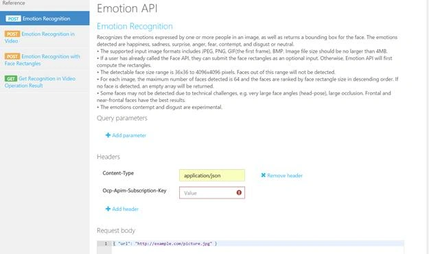 Microsoft Cognitive Services