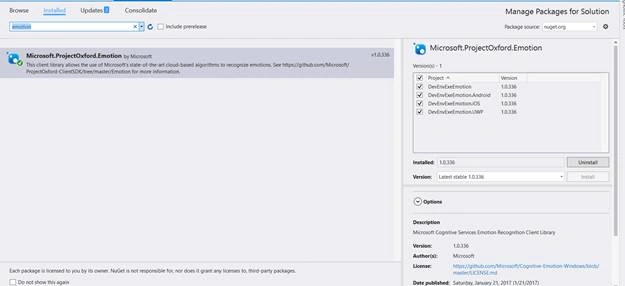 Microsoft Cognitive Services
