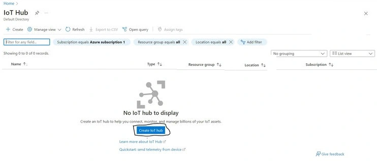 Azure IoT Hub