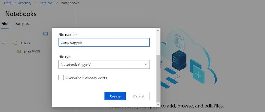create Azure Machine Learning Studio