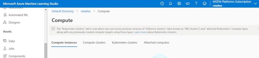 create Azure Machine Learning Studio