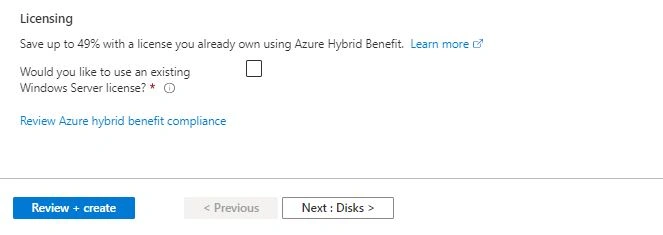 Azure Hybrid Benefit for Windows Server