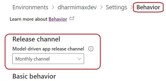 Release channel