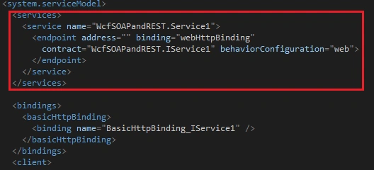 Enable SOAP and REST on same WCF Service and Contract