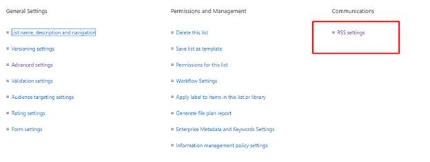Communication category