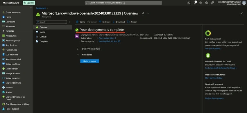 OpenSSH for Windows