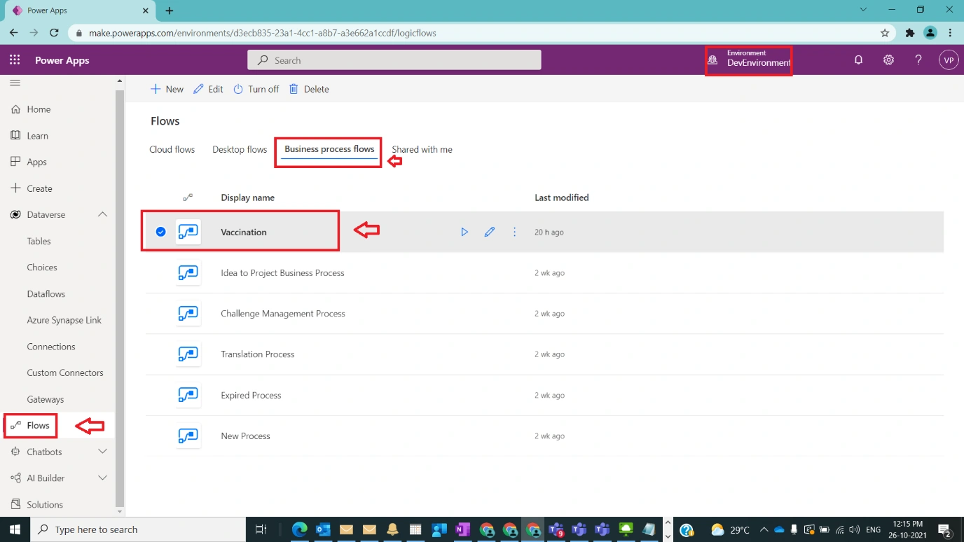 Enhance BPF With Branching in Dynamics CRM Figure 1