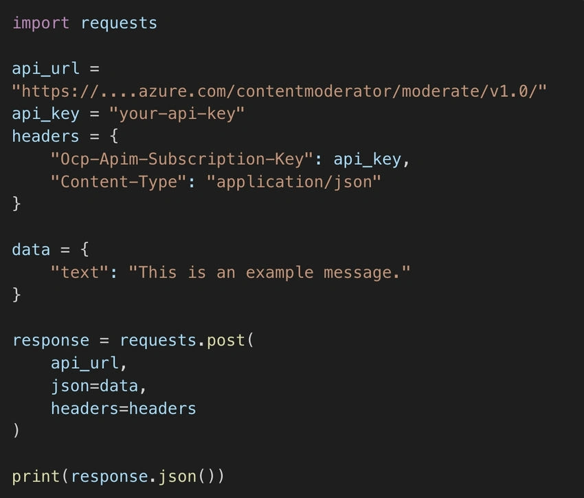 Import requests