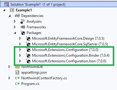 Reading configuration files