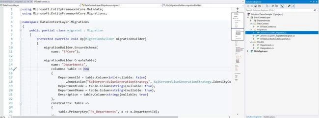 ASP.NET Core 2.1 - Implement Entity Framework Core In A Code First Approach