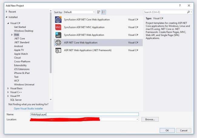 ASP.NET Core 2.1 - Implement Entity Framework Core In A Code First Approach