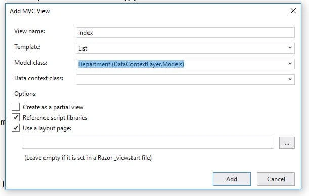 ASP.NET Core 2.1 - Implement Entity Framework Core In A Code First Approach