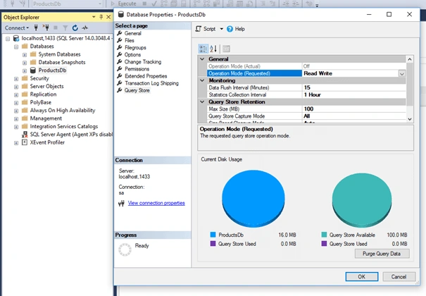 Entity Framework Core with SQL Server in Docker Container