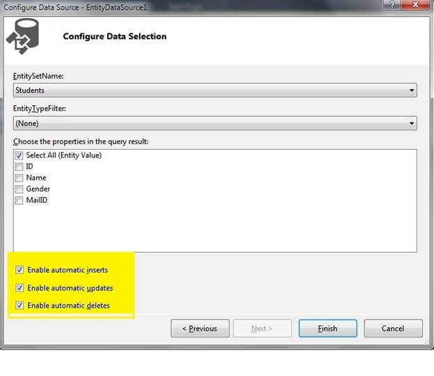 ADO.NET Entity data Model