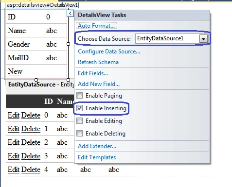 ADO.NET Entity data Model